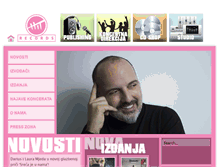 Tablet Screenshot of hitrecords.hr